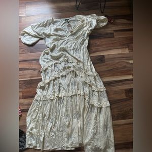 Nasty Gal sparkly star maxi